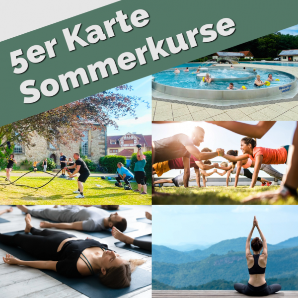 5er Karte (Sommerkurse)
