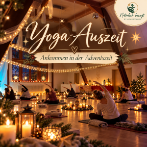 DEINE Yoga-Auszeit im Kerzenschein - Ankommen in der Adventszeit